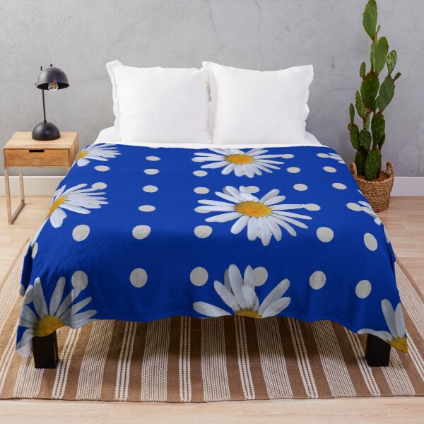 Item preview, grey dot daisy transparent dark blue background designed and sold by miaterinka.