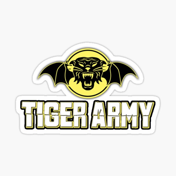 S453 Tiger Army Sticker 