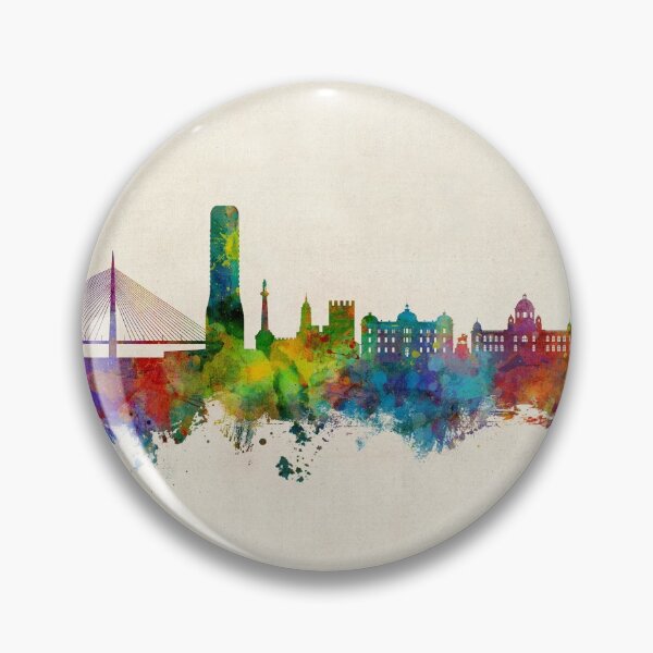 Item preview, Belgrade Serbia Skyline designed and sold by ArtPrints.