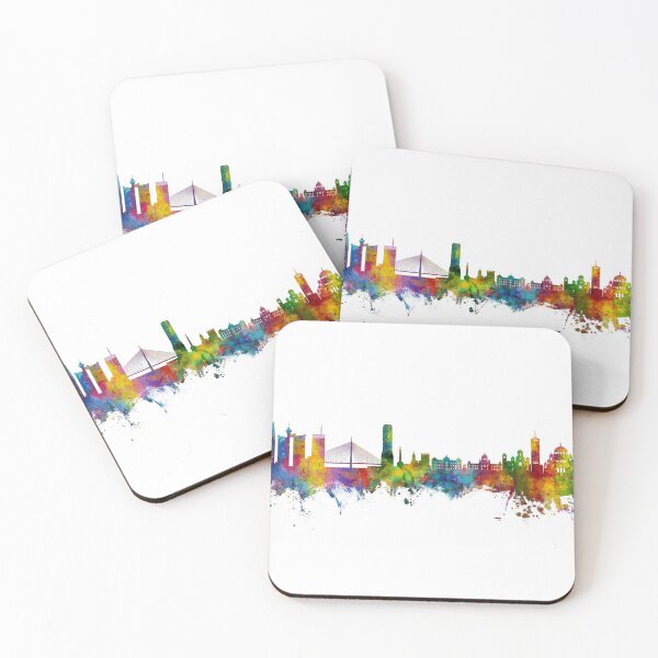 Item preview, Belgrade Serbia Skyline designed and sold by ArtPrints.