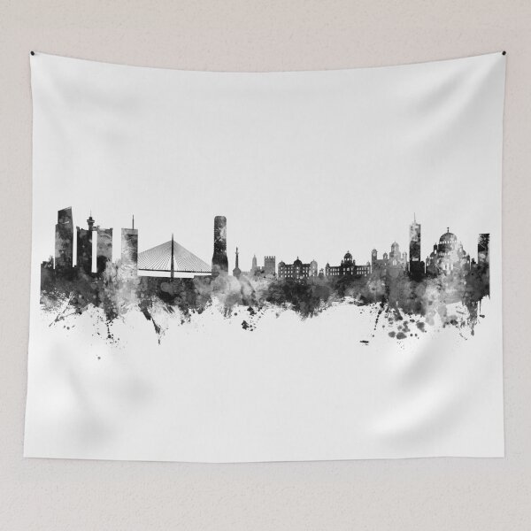 Item preview, Belgrade Serbia Skyline designed and sold by ArtPrints.