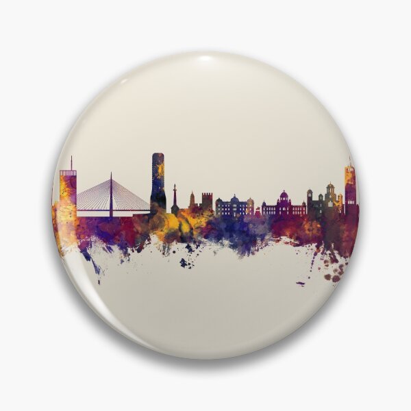 Item preview, Belgrade Serbia Skyline designed and sold by ArtPrints.