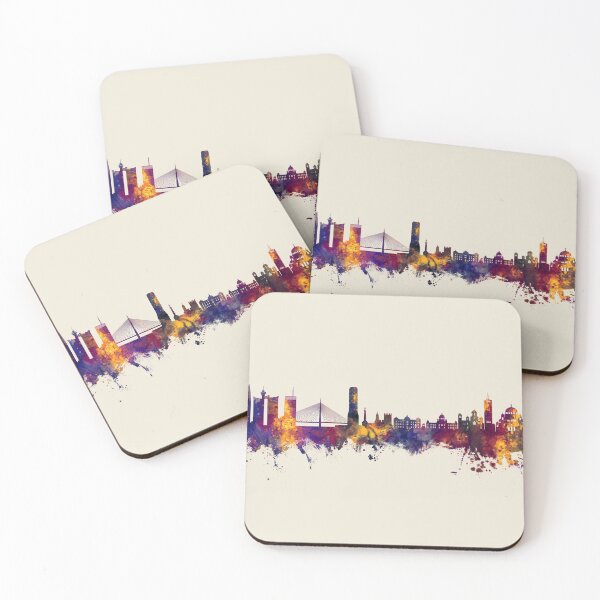 Item preview, Belgrade Serbia Skyline designed and sold by ArtPrints.