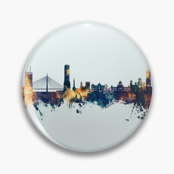 Item preview, Belgrade Serbia Skyline designed and sold by ArtPrints.