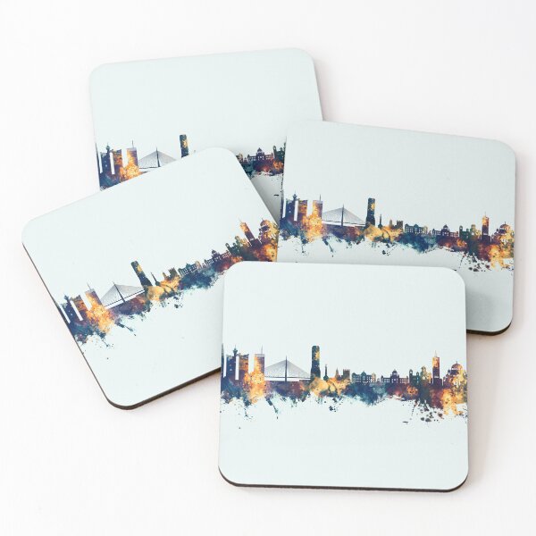Item preview, Belgrade Serbia Skyline designed and sold by ArtPrints.
