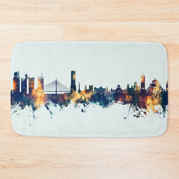 Item preview, Belgrade Serbia Skyline designed and sold by ArtPrints.