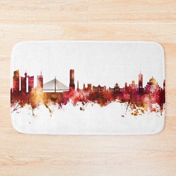 Item preview, Belgrade Serbia Skyline designed and sold by ArtPrints.