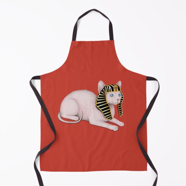 Item preview, Sphynx Cat (Red Background) designed and sold by illucalliart.