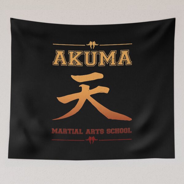 Item preview, Akuma Martial Arts School  designed and sold by BecomingFiasco.