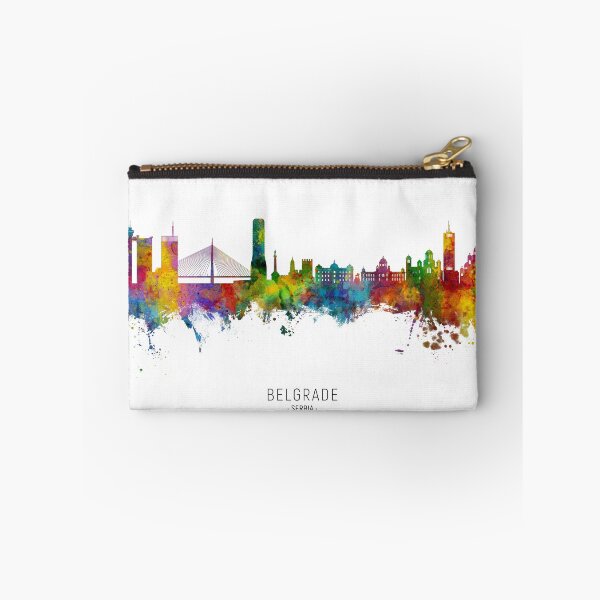 Artikelvorschau, Belgrade Serbia Skyline entworfen und verkauft von ArtPrints.