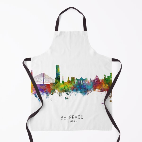 Artikelvorschau, Belgrade Serbia Skyline entworfen und verkauft von ArtPrints.