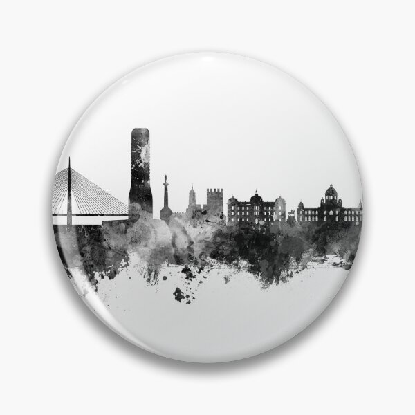 Item preview, Belgrade Serbia Skyline designed and sold by ArtPrints.