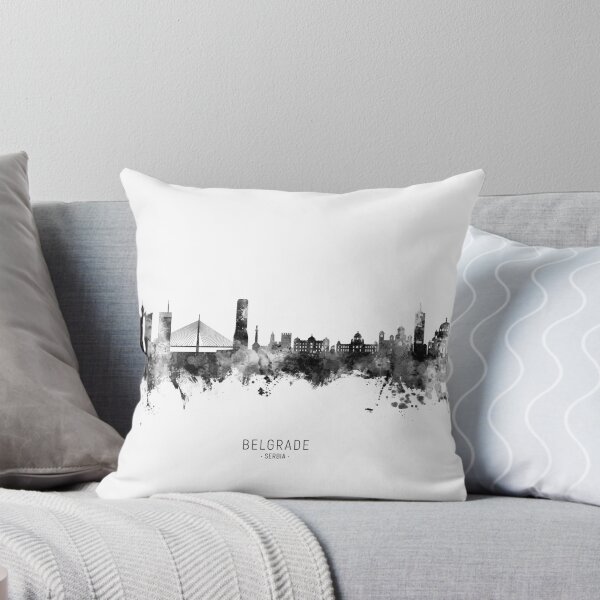 Item preview, Belgrade Serbia Skyline designed and sold by ArtPrints.