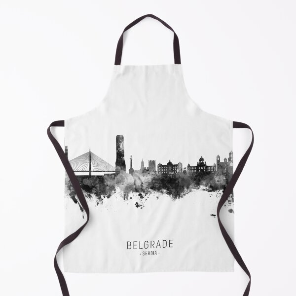 Artikelvorschau, Belgrade Serbia Skyline entworfen und verkauft von ArtPrints.