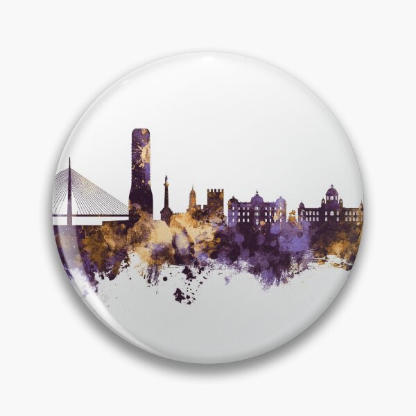 Item preview, Belgrade Serbia Skyline designed and sold by ArtPrints.