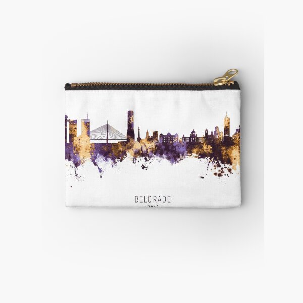 Artikelvorschau, Belgrade Serbia Skyline entworfen und verkauft von ArtPrints.