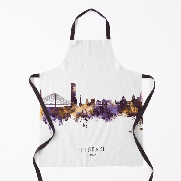 Artikelvorschau, Belgrade Serbia Skyline entworfen und verkauft von ArtPrints.
