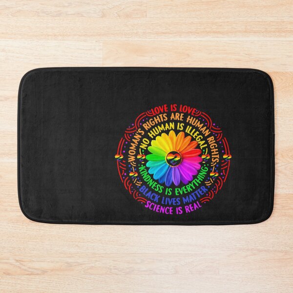 Item preview, Rainbow Black Lives Matter Science LGBT Pride Flower T-Shirt designed and sold by Jaimieshop.