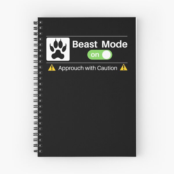 Item preview, Beast Mode Turned On designed and sold by Nxt-Lvl-Awesome.