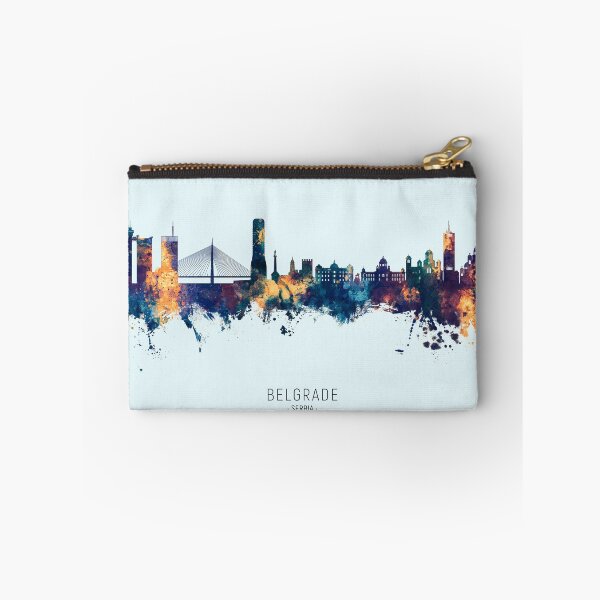 Artikelvorschau, Belgrade Serbia Skyline entworfen und verkauft von ArtPrints.