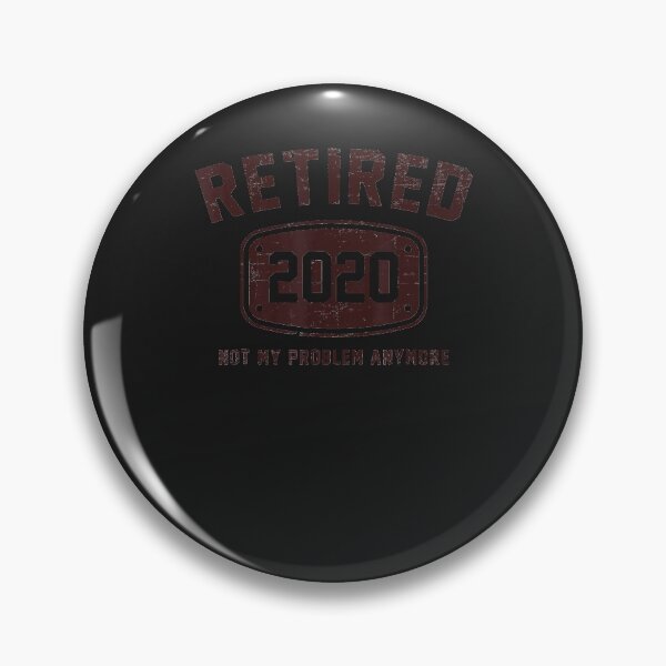 Item preview, Retired 2020 Not My Problem Anymore - Vintage Gift T-Shirt designed and sold by Jaimieshop.