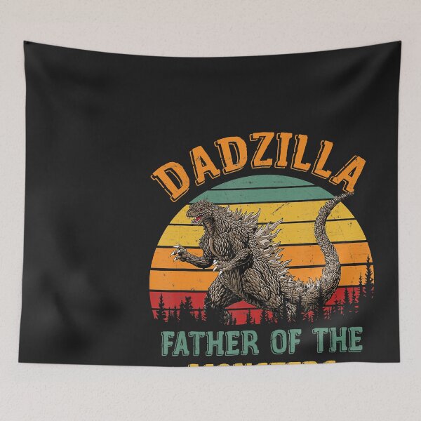 Item preview, Retro Dadzilla Father Of The Monsters T-Shirt Father's Day T-Shirt designed and sold by Jaimieshop.