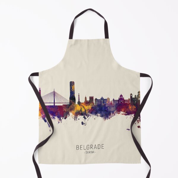 Artikelvorschau, Belgrade Serbia Skyline entworfen und verkauft von ArtPrints.