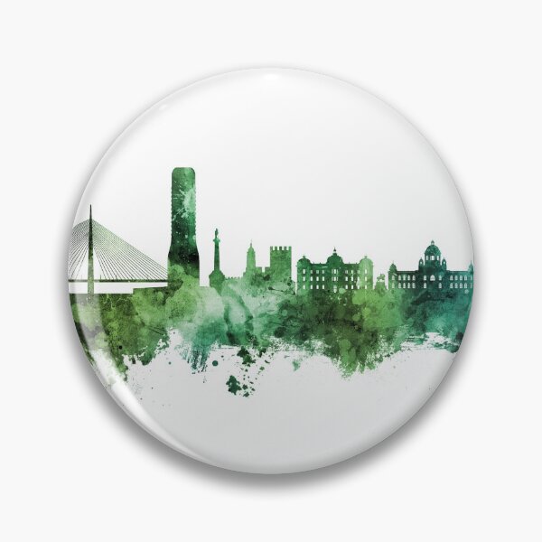 Item preview, Belgrade Serbia Skyline designed and sold by ArtPrints.
