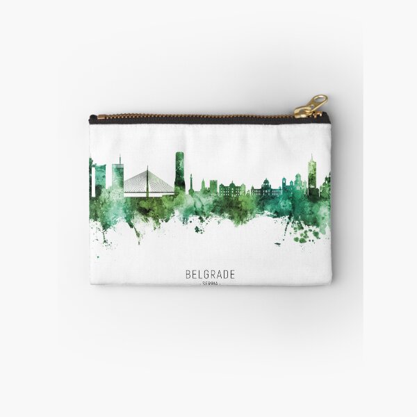 Artikelvorschau, Belgrade Serbia Skyline entworfen und verkauft von ArtPrints.