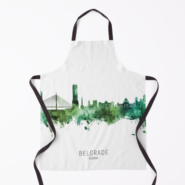 Artikelvorschau, Belgrade Serbia Skyline entworfen und verkauft von ArtPrints.