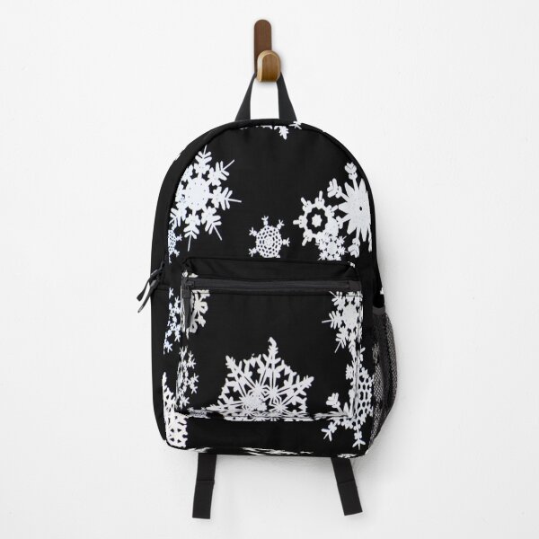 Item preview, White Winter Snowflakes on Black designed and sold by AlteredAtelier.