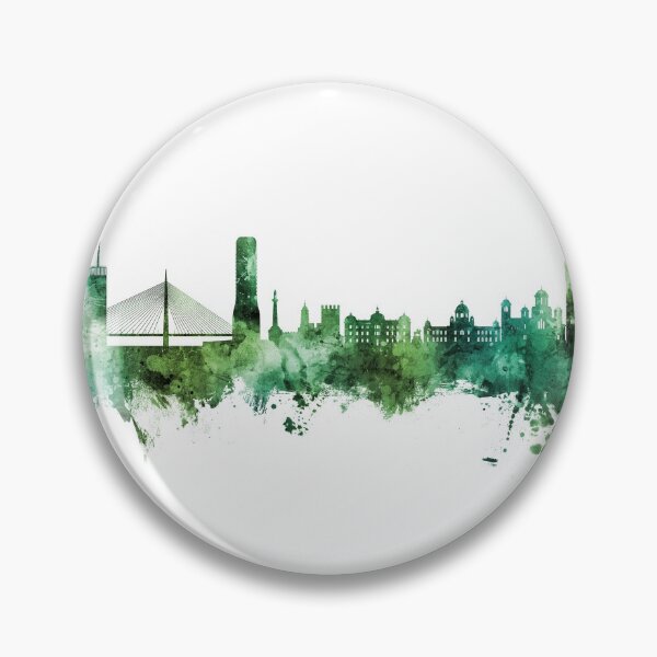 Item preview, Belgrade Serbia Skyline designed and sold by ArtPrints.