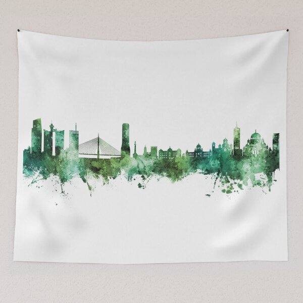 Item preview, Belgrade Serbia Skyline designed and sold by ArtPrints.