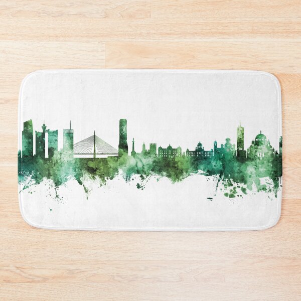 Item preview, Belgrade Serbia Skyline designed and sold by ArtPrints.