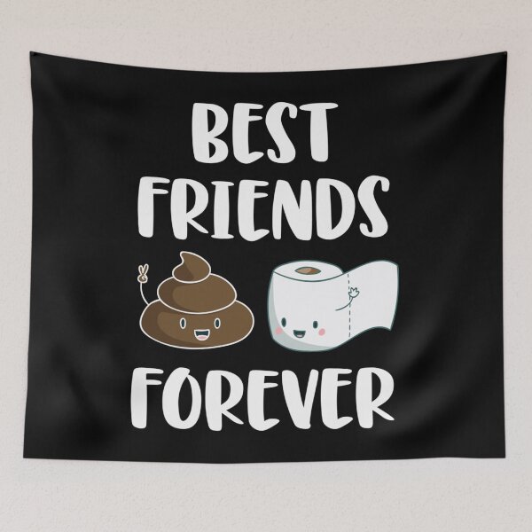Item preview, Best Friends Forever Kacke Klopapier Kackhaufen Geschenk Langarm designed and sold by JohnRicha27.