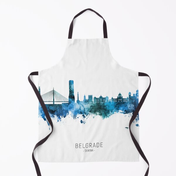 Artikelvorschau, Belgrade Serbia Skyline entworfen und verkauft von ArtPrints.