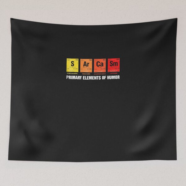 Item preview, Science T-Shirt Sarcasm S Ar Ca Sm Primary Elements of Humor designed and sold by Jaimieshop.