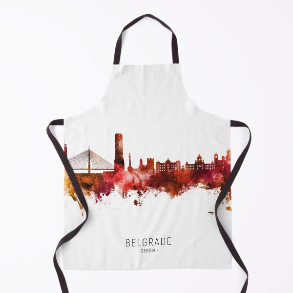 Artikelvorschau, Belgrade Serbia Skyline entworfen und verkauft von ArtPrints.