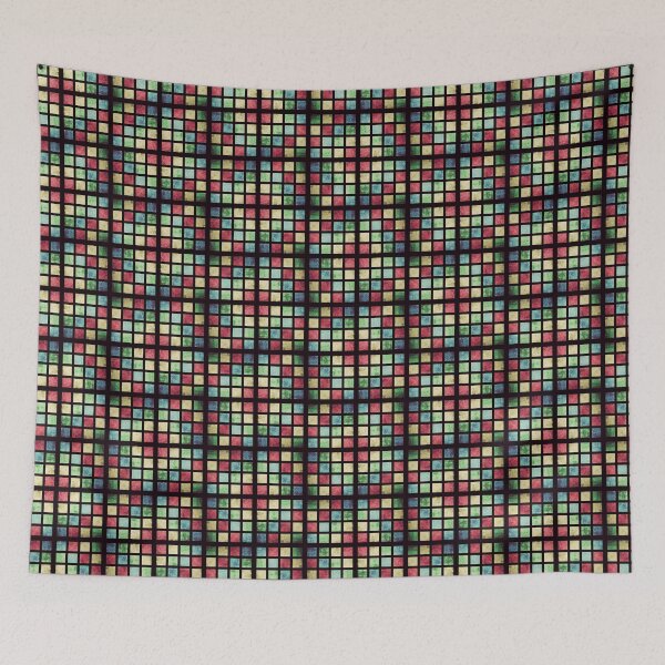 Item preview, Rainbow Tiles Offset designed and sold by brightgemini.