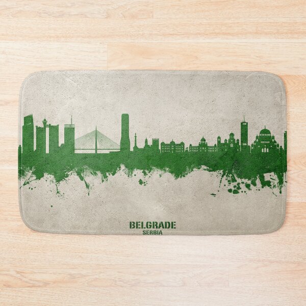 Item preview, Belgrade Serbia Skyline designed and sold by ArtPrints.