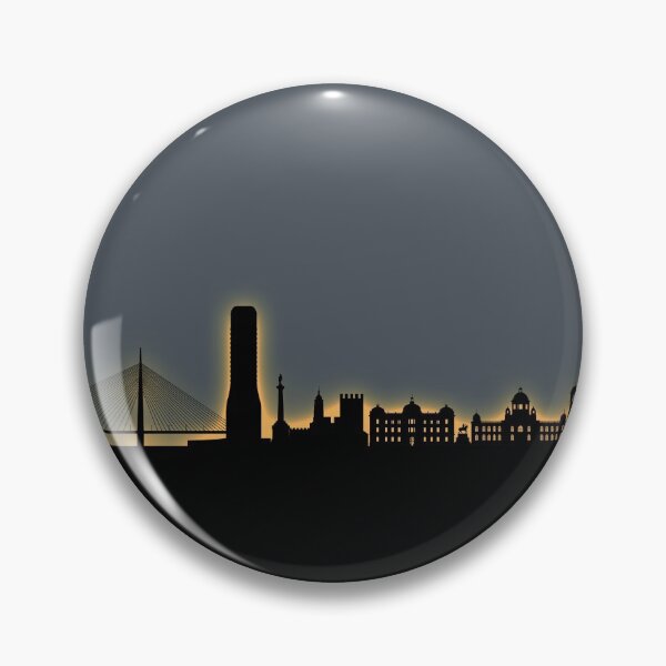 Item preview, Belgrade Serbia Skyline designed and sold by ArtPrints.