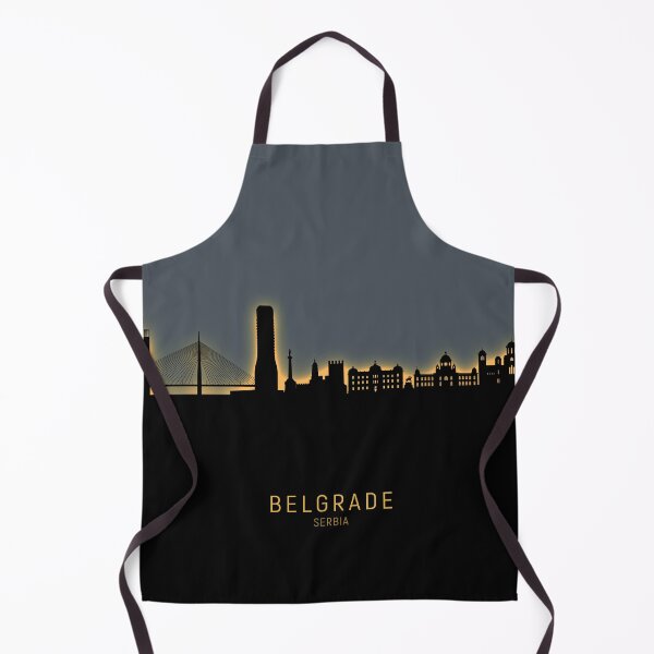 Artikelvorschau, Belgrade Serbia Skyline entworfen und verkauft von ArtPrints.