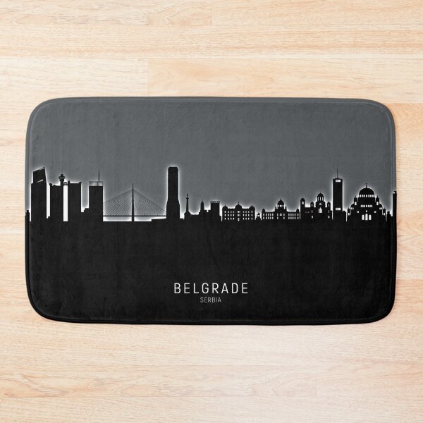 Item preview, Belgrade Serbia Skyline designed and sold by ArtPrints.