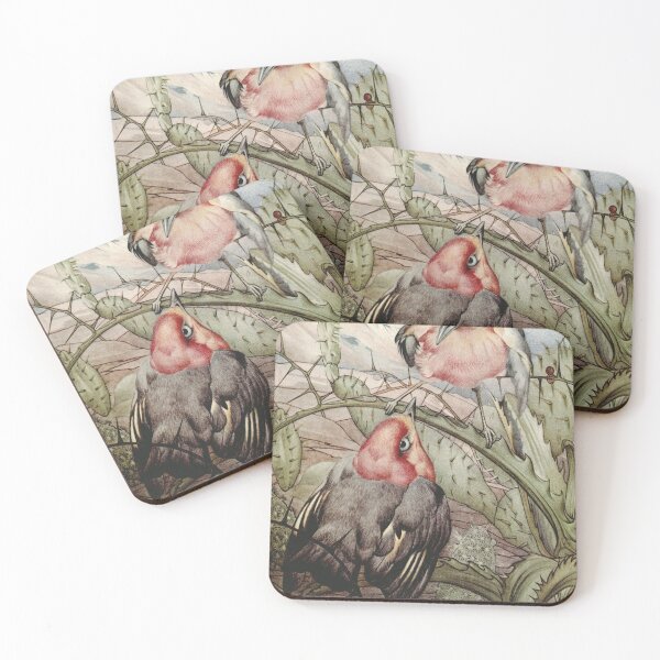 Item preview, Edward J Detmold - Thorns and birds from News of spring 1917 designed and sold by Gardenlibrary.