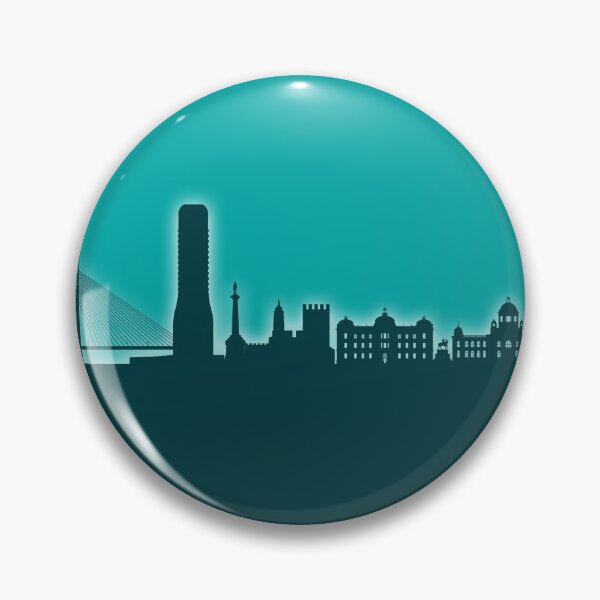 Item preview, Belgrade Serbia Skyline designed and sold by ArtPrints.