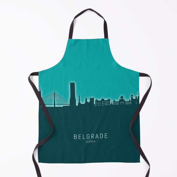 Artikelvorschau, Belgrade Serbia Skyline entworfen und verkauft von ArtPrints.