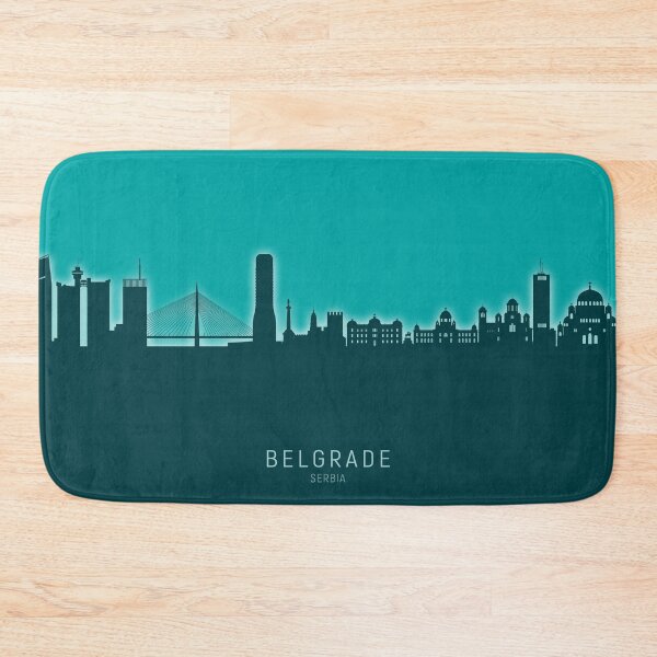 Item preview, Belgrade Serbia Skyline designed and sold by ArtPrints.