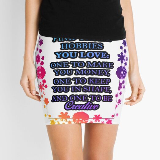 Hobbies Mini Skirt