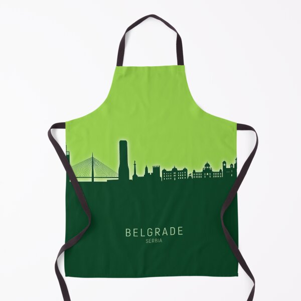 Artikelvorschau, Belgrade Serbia Skyline entworfen und verkauft von ArtPrints.