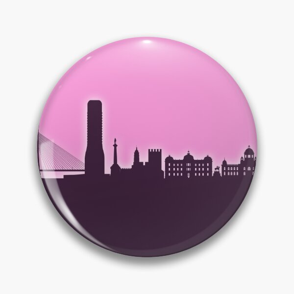 Item preview, Belgrade Serbia Skyline designed and sold by ArtPrints.